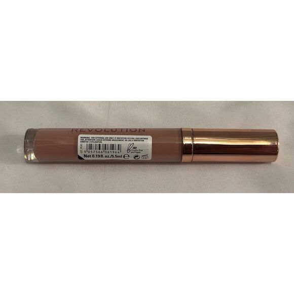 I Heart Revolution Chocolate Chip Cookie Dough Lip Gloss 0.19 fl oz NEW - Picture 2 of 3